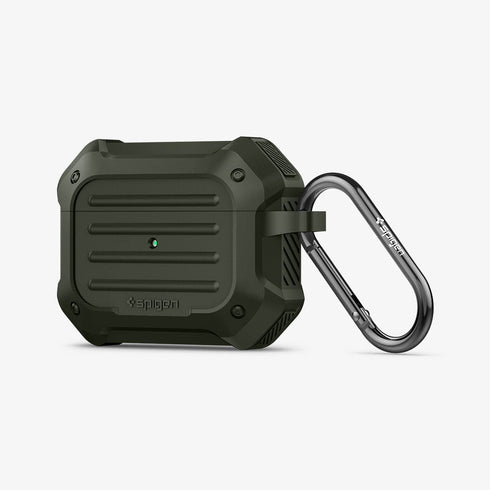 ASD00537 - Apple AirPods Pro Case Tough Armor in black showing the front